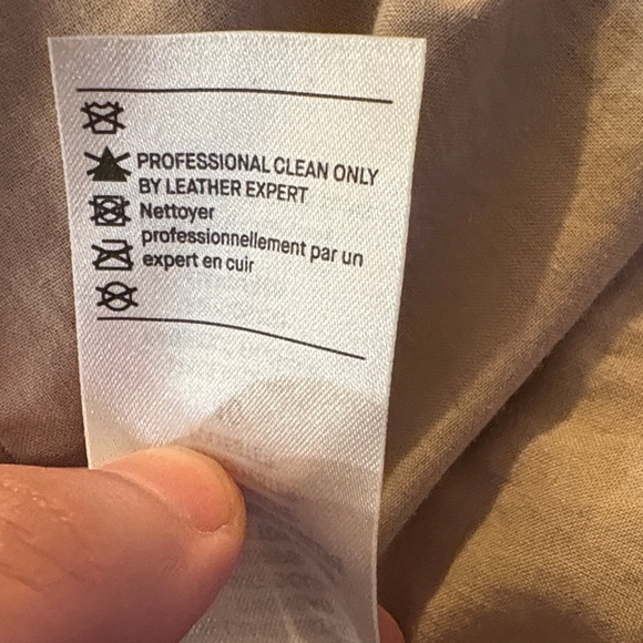 Vince Lambskin Women's Cream/Pink Jacket- absolutely gorgeous! - Picture 5 of 8